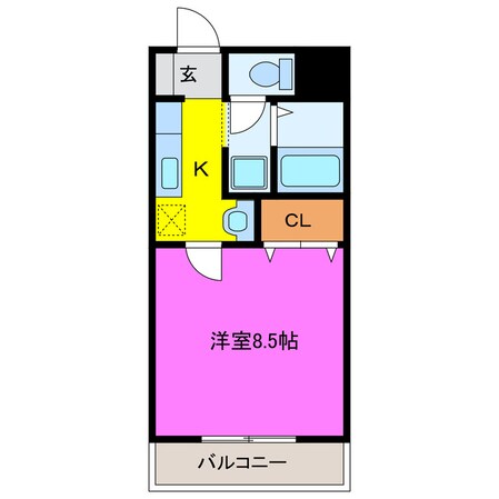 ベルソーナの物件間取画像